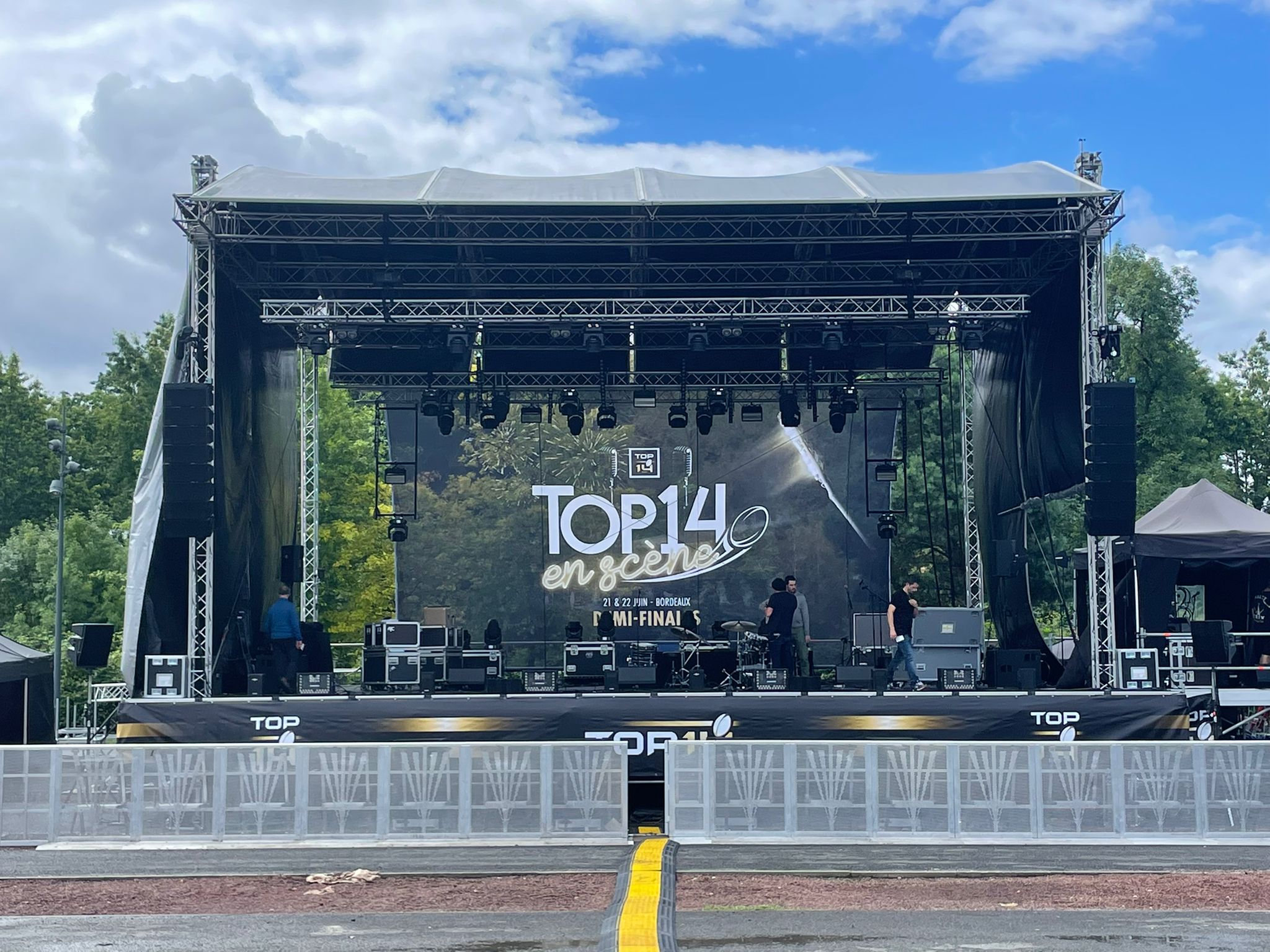 Fan Zone Top 14 Bordeaux
