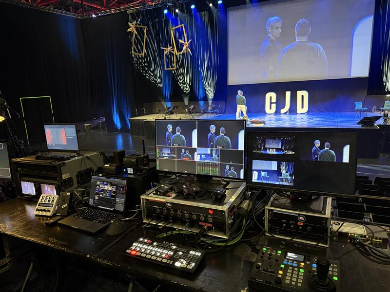 prestation audiovisuel CJD Zénith de Pau